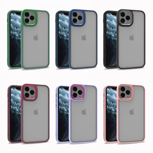 Apple iPhone 11 Pro Kılıf Zore Flora Kapak - 3