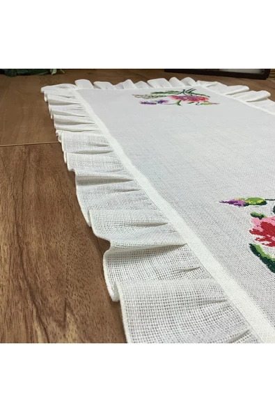OYA home Kaneviçeli & Fırfırlı Ranır -45*90 cm - 5