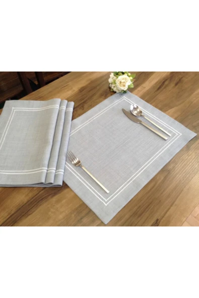 OYA home K.gri Amerikan Servis -6 Adet.