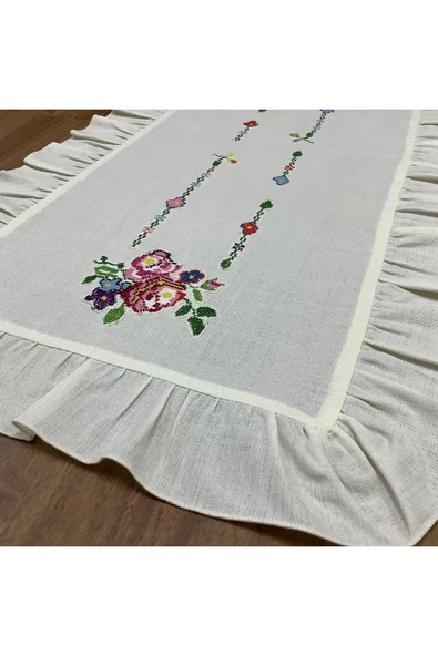 OYA home Kaneviçeli & Fırfırlı Ranır -45*90 cm - Resim 6