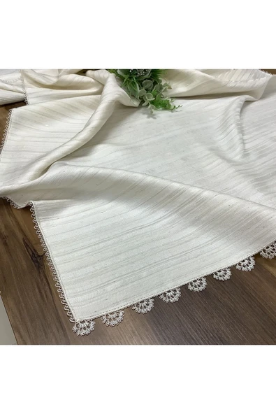 OYA home Iğne Oyalı Ipek Ranır -70*190 Cm - 4