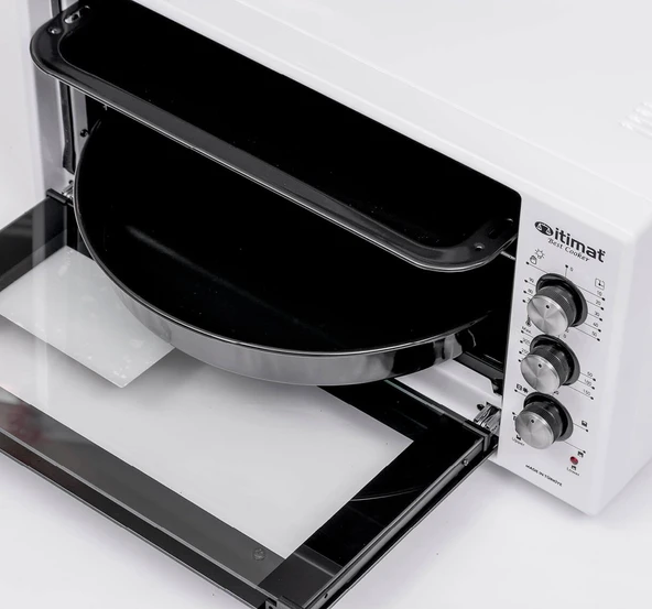 Itimat 8031 50LT Timerli Termostat Turbo Fanlı Çift Camlı Fırın - 3