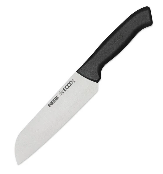 Pirge Ecco Santoku Bıçağı 17 cm Siyah 38167 - 1