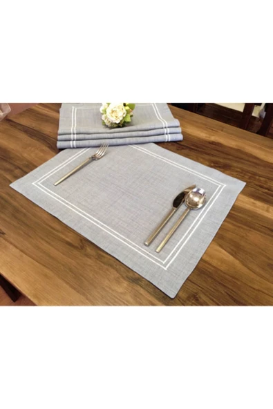 OYA home K.gri Amerikan Servis -6 Adet. - 5