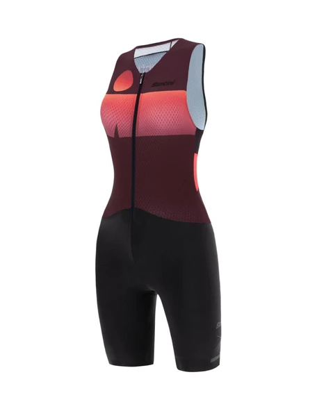 Santini Ironman Audax Kadın Kolsuz Trisuit 9I771IMGAUDAX - 2