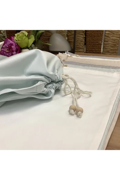 OYA home Pamuk Saten Çok Amaçlı Kese -8 adet - 6