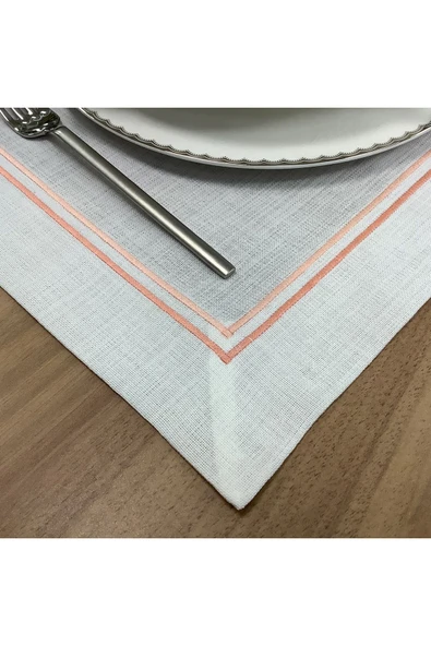 OYA home Çift Amerikan Servis ve Peçete - 4 parça - 4