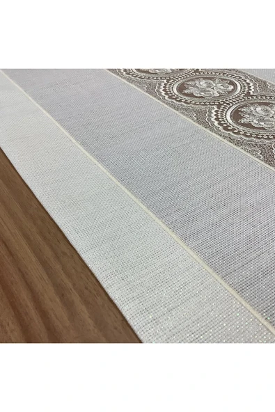 OYA home Gül Desen Dantelli Salon Takımı -2 parça - 8