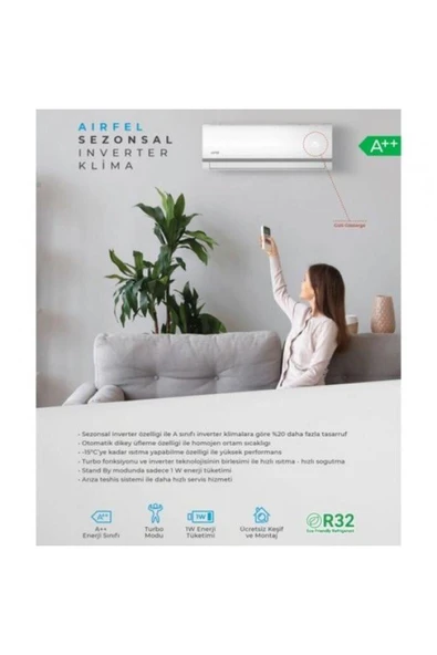 AIRFEL LTXM35N R32 SPLIT KLIMA - 4