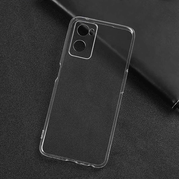 Oppo A96 4G Kılıf Zore Süper Silikon Kapak - 4