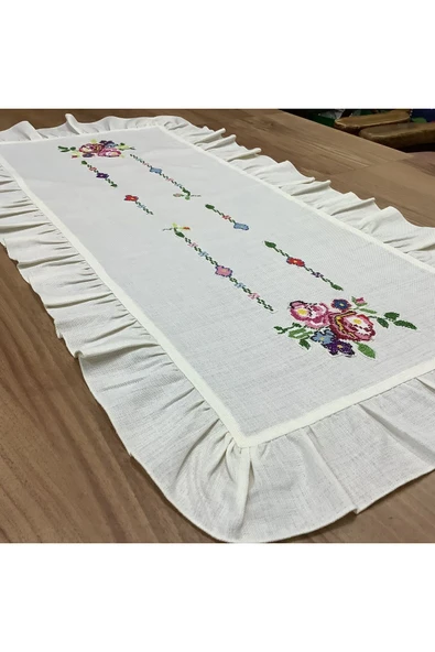 OYA home Kaneviçeli & Fırfırlı Ranır -45*90 cm ürün görseli