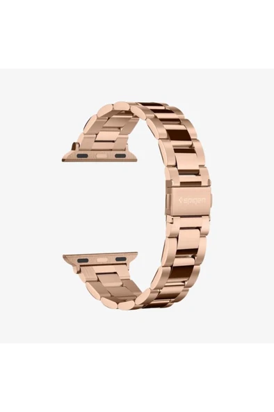 Spigen Apple Watch 42mm Seri 10 - 41mm Seri 9/8/7 - 40mm Seri SE2/SE/6/5/4 Kordon Kayış Band Modern Fit Rose Gold Outlet - 4