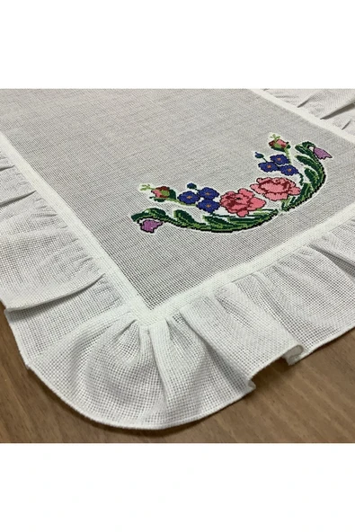 OYA home Kaneviçeli & El Dantelli Ranır - 45*90 cm - Resim 3