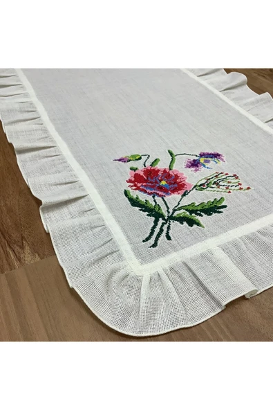 OYA home Kaneviçeli & Fırfırlı Ranır -45*90 cm - 4
