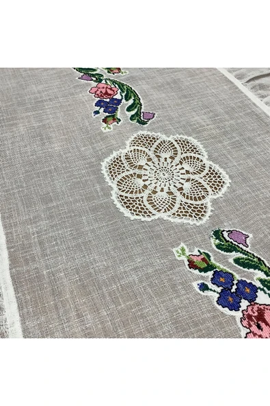 OYA home Kaneviçeli & El Dantelli Ranır - 45*125 cm ürün görseli