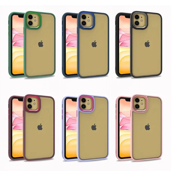 Apple iPhone 12 Kılıf Zore Flora Kapak - 2