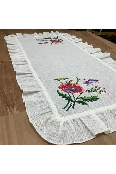 OYA home Kaneviçeli & Fırfırlı Ranır -45*90 cm - 6