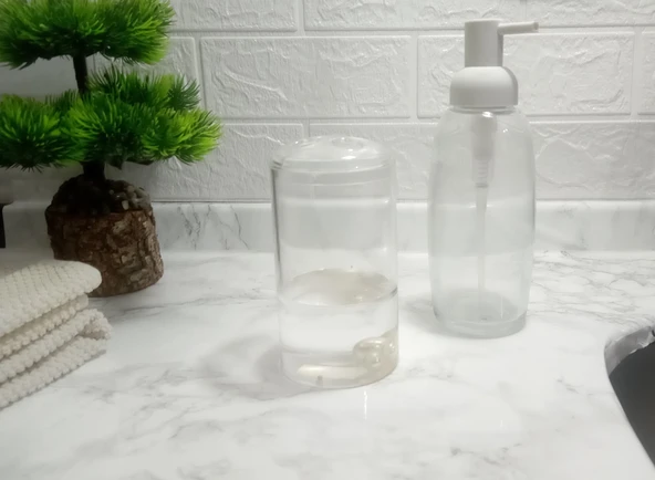 SIVI SABUNLUK DİŞ FIRÇALIK 2 Lİ BANYO SETİ BEYAZ  İNCİ - Resim 3