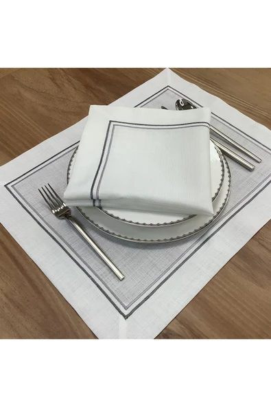 OYA home Çift Amerikan Servis ve Peçete - 4 parça ürün görseli