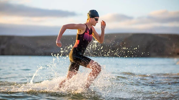 Santini Ironman Audax Kadın Kolsuz Trisuit 9I771IMGAUDAX - 4