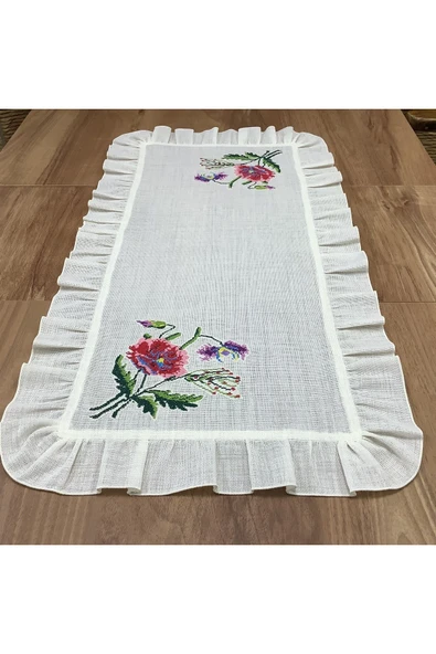 OYA home Kaneviçeli & Fırfırlı Ranır -45*90 cm - 3