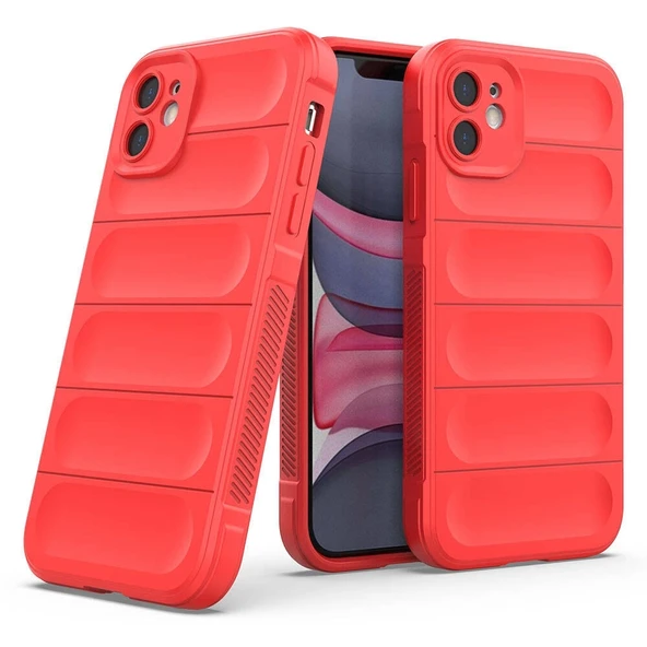 Apple iPhone 11 Kılıf Esnek TPU Oyuklu Arka Yüzey Tasarımlı Zore Etnik Silikon Kapak - 2