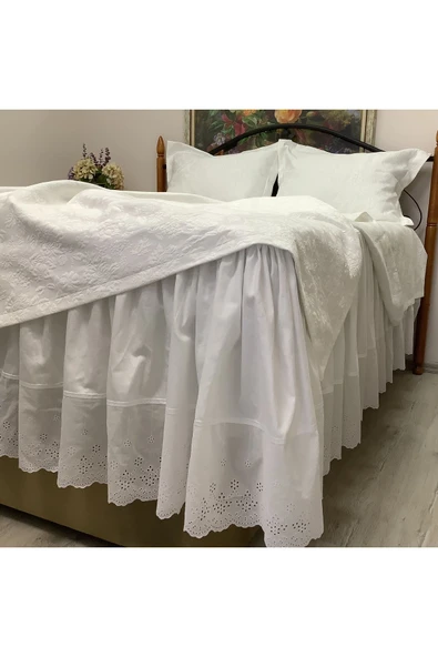 OYA home Fistolu Pamuk Saten Çarşaf - 2