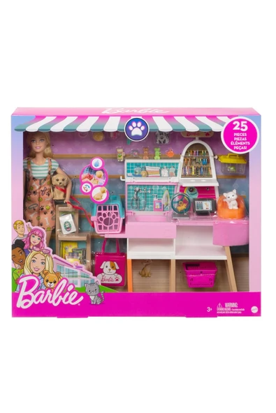 Barbie ® ve Evcil Hayvan Dükkanı Oyun Seti | GRG90 - 4