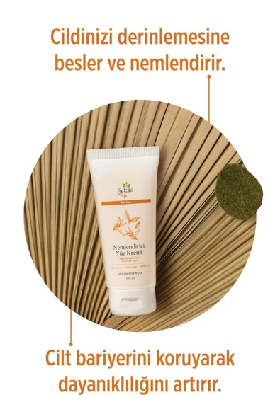 SELESTA LİFE Çay Ağacı Yağı, Yeşil Çay Ve Aloe Vera Nemlendirici Yüz Kremi 100 ml - 2