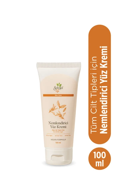 SELESTA LİFE Çay Ağacı Yağı, Yeşil Çay Ve Aloe Vera Nemlendirici Yüz Kremi 100 ml