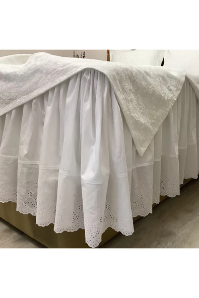 OYA home Fistolu Pamuk Saten Çarşaf - 5