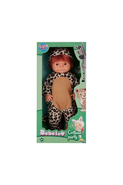 Sunman 40041 Bebelou Hayvan Kostümlü Bebek 40 Cm