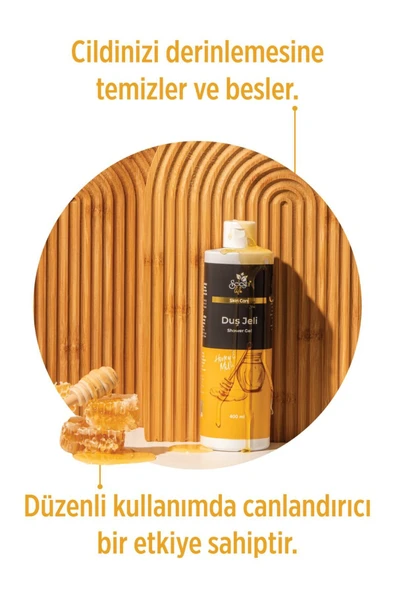 SELESTA LİFE Bal ve Süt aromalı Bal & Süt Aromalı Duş Jeli Duş Jeli 400 ml - 3