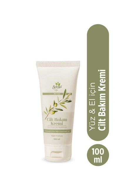SELESTA LİFE Zeytinyağı, Shea Yağı Zeytinyağı Özlü Cilt Bakım Kremi Cilt Kremi 100 ml