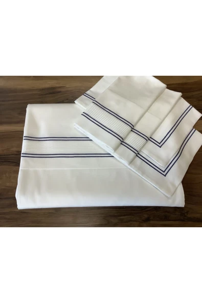 OYA home Lacivert Piko Dikiş Detaylı Nevresim Takımı / Nt -1560 - 2
