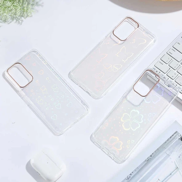 Xiaomi Poco M4 Pro 5G Kılıf Zore Sidney Desenli Sert Kapak - 2