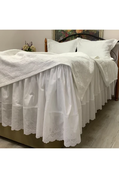 OYA home Fistolu Pamuk Saten Çarşaf - 3