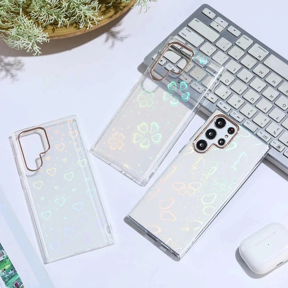 Galaxy S22 Ultra Kılıf Zore Sidney Desenli Sert Kapak - 2