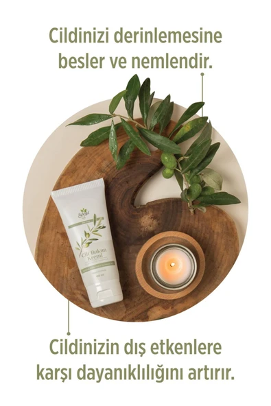 SELESTA LİFE Zeytinyağı, Shea Yağı Zeytinyağı Özlü Cilt Bakım Kremi Cilt Kremi 100 ml - 3