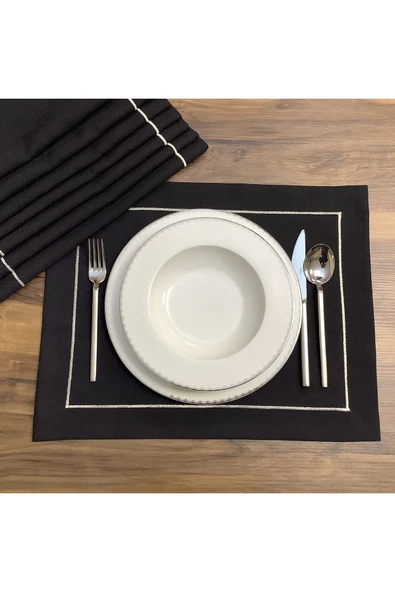 OYA home Gümüş Pikolu Amerikan Servis ( 8 ) & Ranır (1) Set - 9 parça - Resim 5