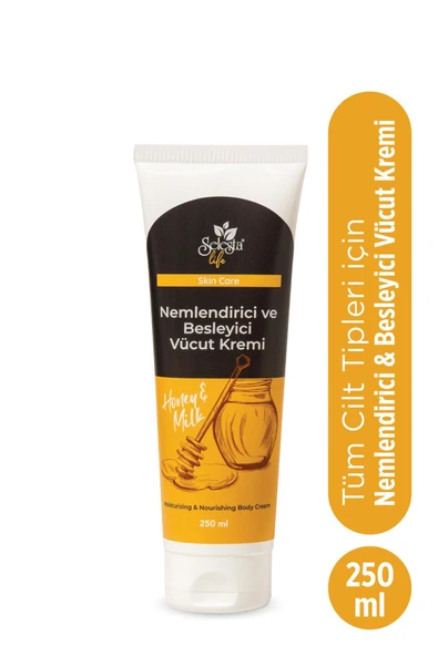 SELESTA LİFE Bal Ve Süt Özleri Nemlendirici Ve Besleyici Vücut Kremi 250 ml