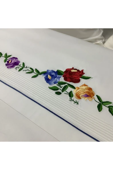 OYA home Kaneviçeli Pamuk Saten Nevresim Takımı -6 parça - 1