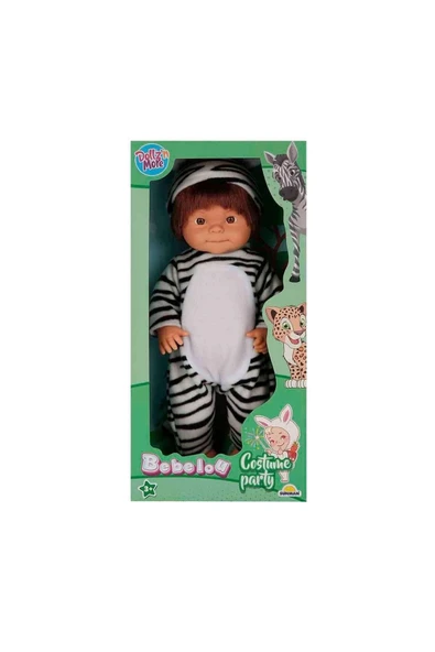 Sunman 40041 Bebelou Hayvan Kostümlü Bebek 40 Cm - 3