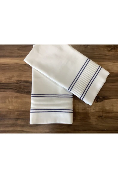 OYA home Lacivert Piko Dikiş Detaylı Nevresim Takımı / Nt -1560 - 3
