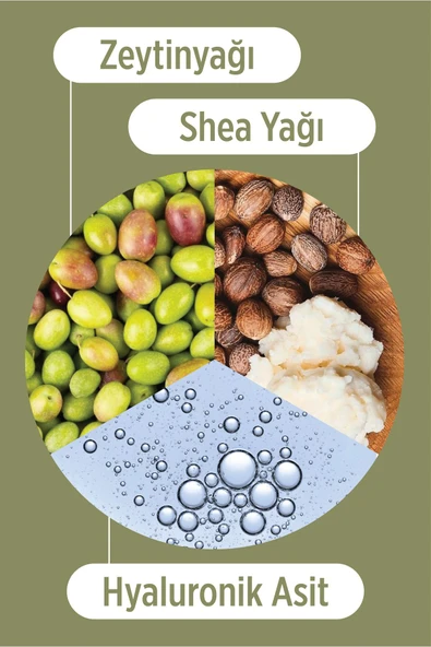 SELESTA LİFE Zeytinyağı, Shea Yağı Zeytinyağı Özlü Cilt Bakım Kremi Cilt Kremi 100 ml - 2