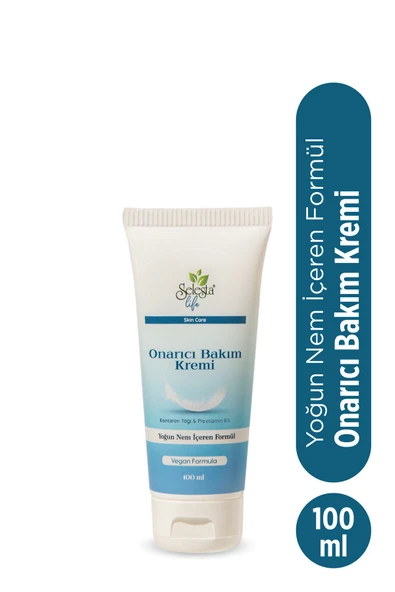 SELESTA LİFE Kantaron yağı, zeytinyağı, Yoğun Nem İçeren Onarıcı Bakım Kremi Vücut Kremi 100 ml