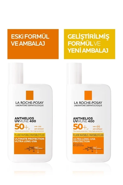 La Roche Posay Anthelios Uvmune 400 Fluid Güneş Kremi Spf 50+ 50 Ml - 8