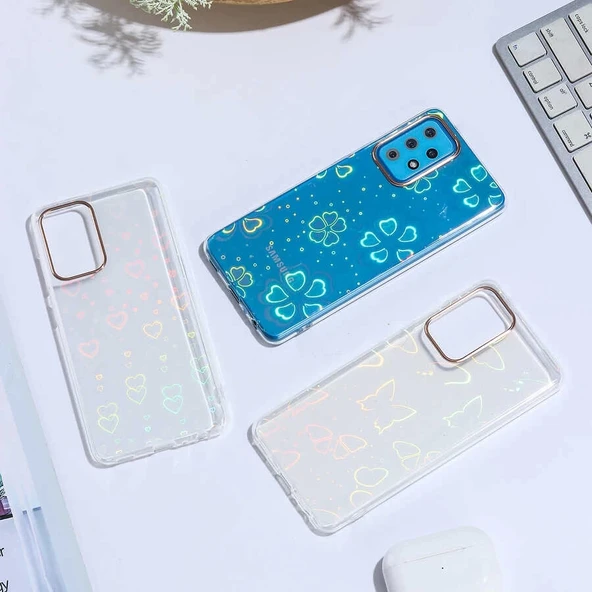 Galaxy A72 Kılıf Zore Sidney Desenli Sert Kapak - 2