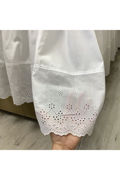 OYA home Fistolu Pamuk Saten Çarşaf