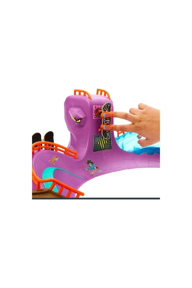 mattel Hot Wheels Skate Ahtapot Kaykay Parkı Oyun Seti | HMK01 - 4